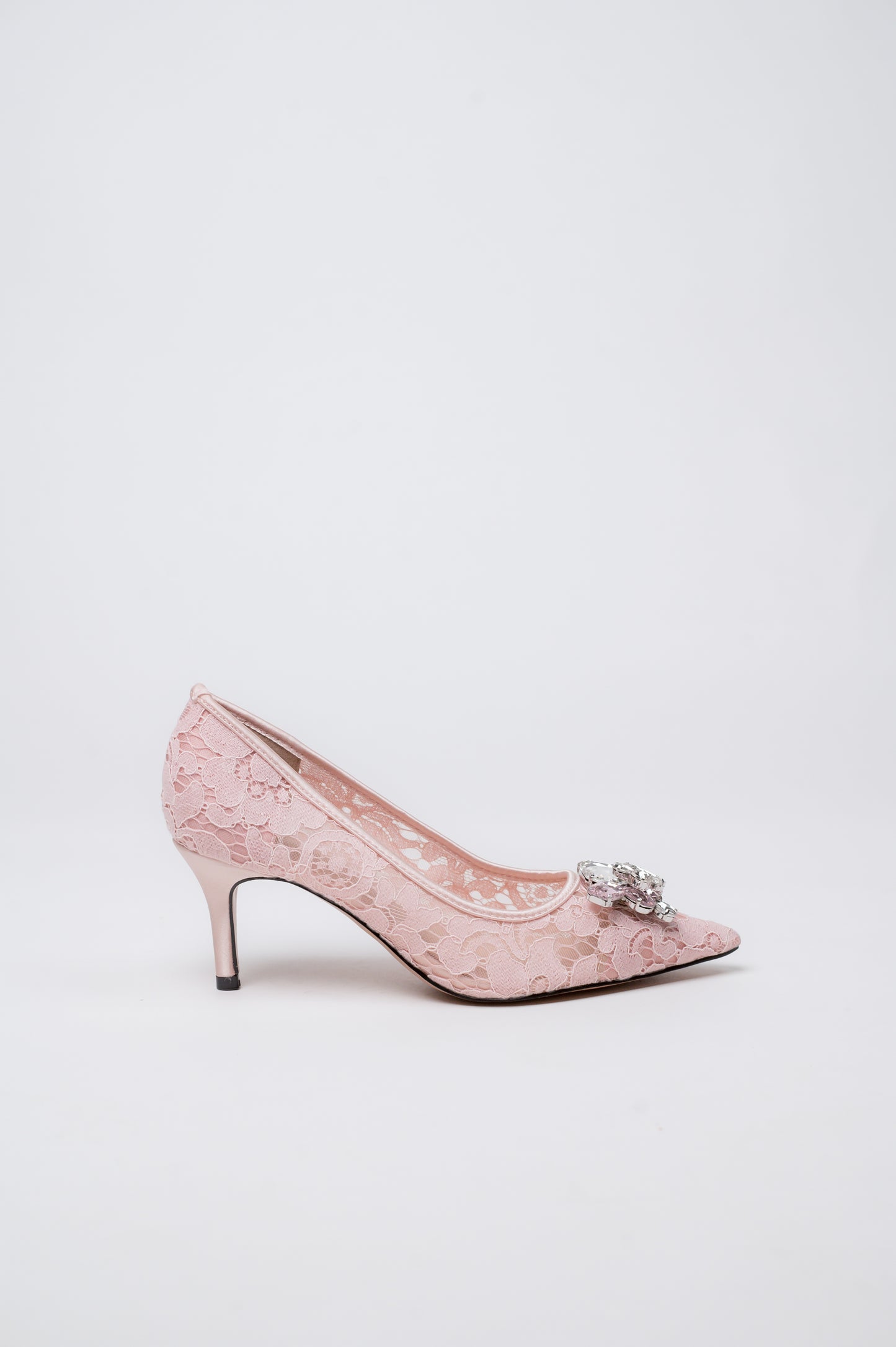 Tate Pump 60 Lace Pink