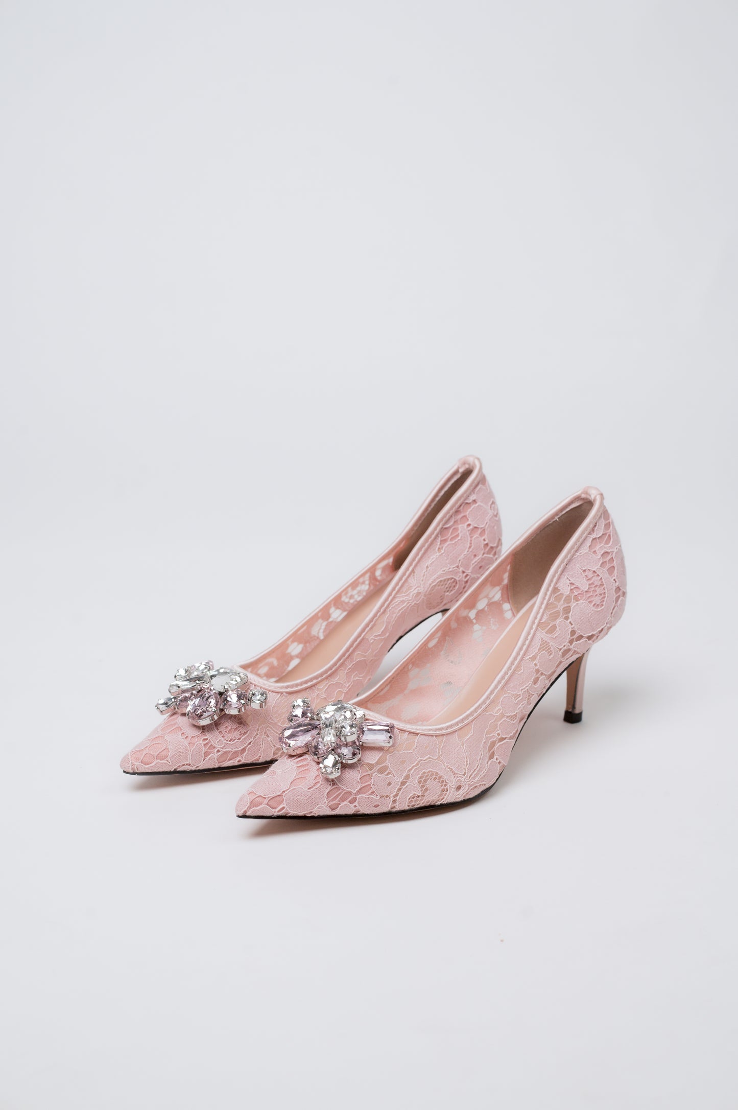 Tate Pump 60 Lace Pink