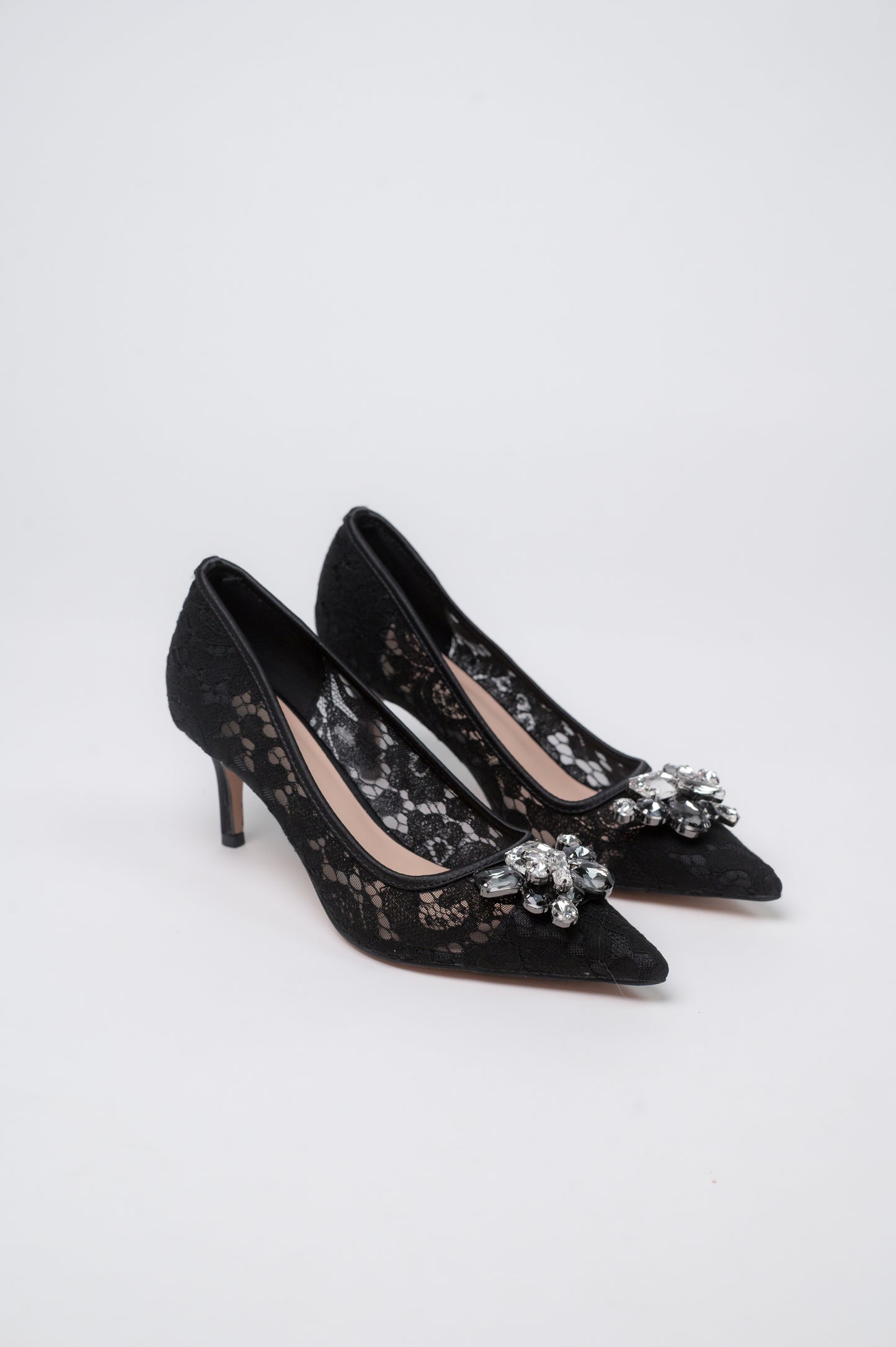 Tate Pump 60 Lace Black