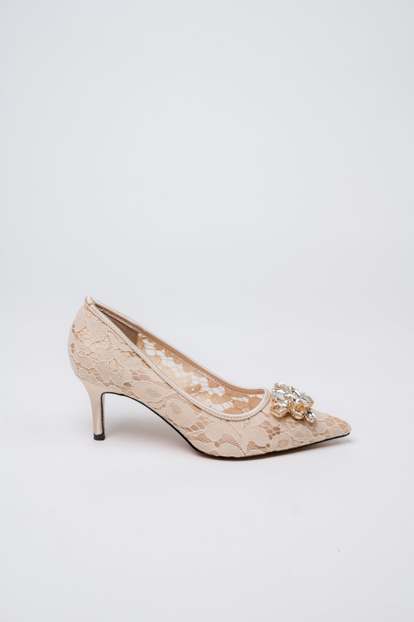 Tate Pump 60 Lace Gold