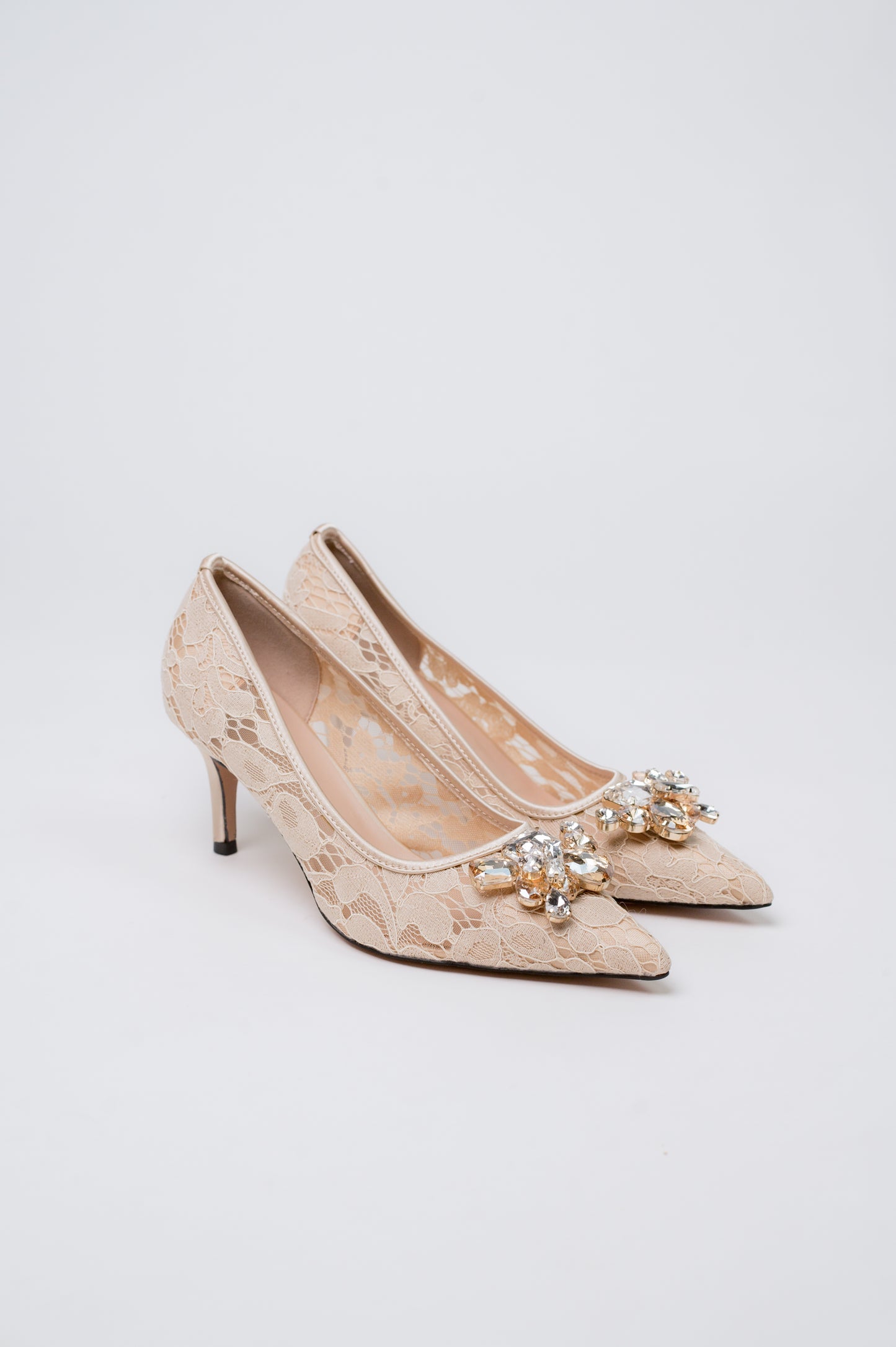 Tate Pump 60 Lace Gold