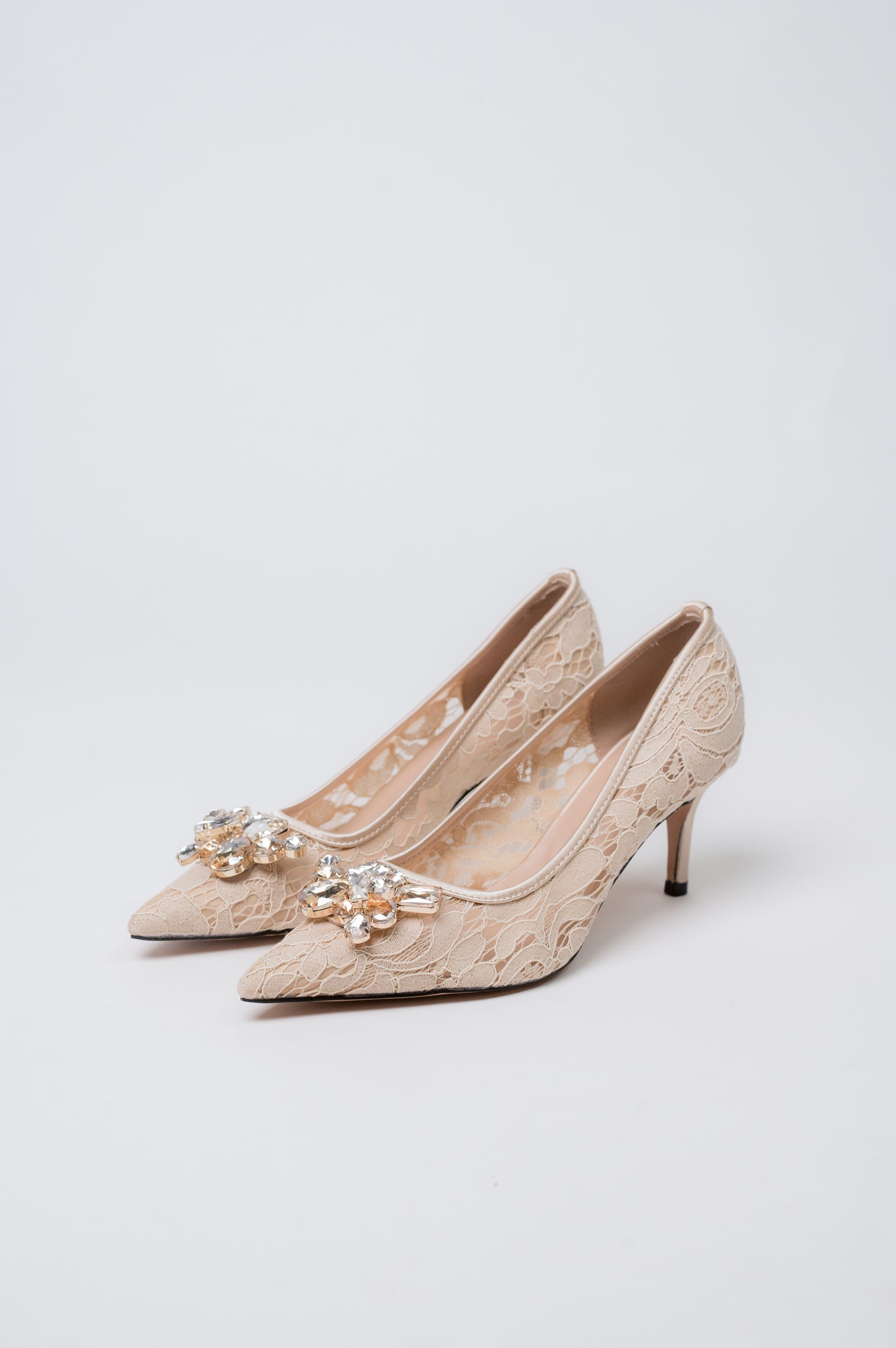 Tate Pump 60 Lace Gold