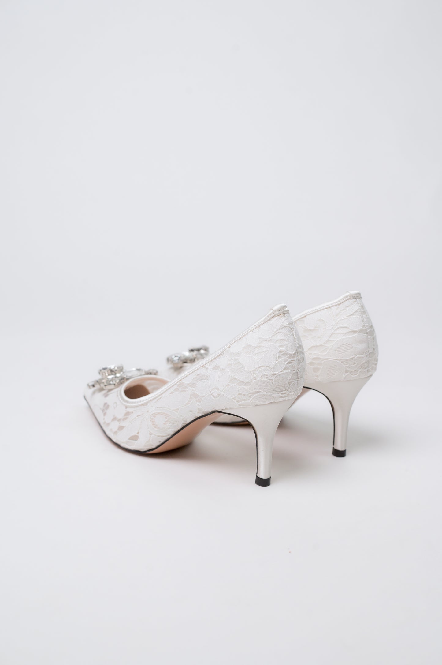 Tate Pump 60 Lace White